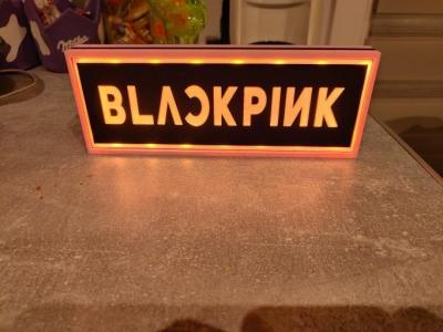 Logo Lumineux   Black Pink