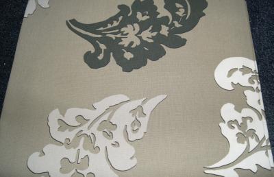 Coupon tissu d'ameublement coton de la marque Thevenon