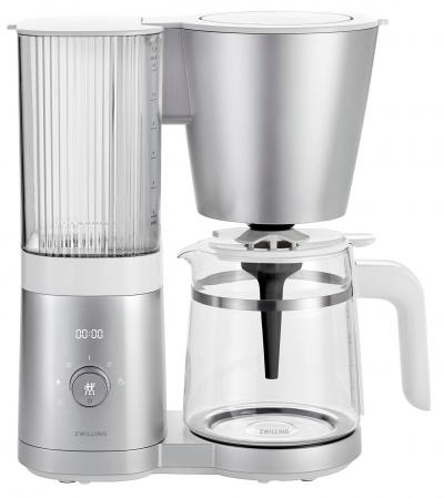 ENFINIGY Cafeti�re en Verre avec Filtre 1,5 l, Fonction D�gazage