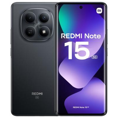 Smartphone Xiaomi Redmi Note 15 6,77 5G Double nano SIM 128 Go Noir