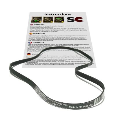 SC   Courroie de machine � laver 6PHE 1227