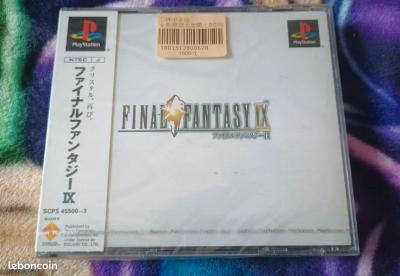Jeu Final Fantasy IX PlayStation Neuf sous blister version Japon Ps1