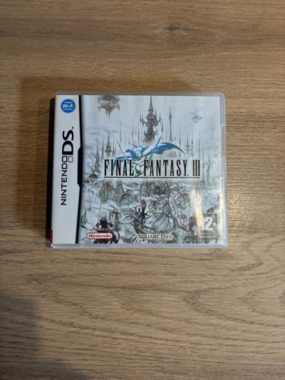 Final Fantasy III    Jeu PAL FR Nintendo DS   Complet en bo�te