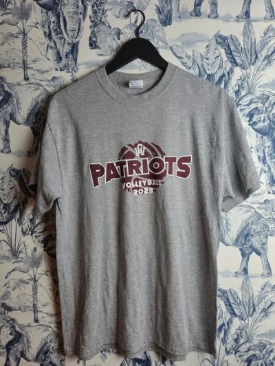 T shirt Gris Port & Company Taille M pour fans de Volleyball