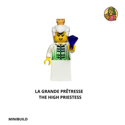 Lego Minifig Minifigure Custom Creation La Grande Pr�tresse High Priestess NEUF
