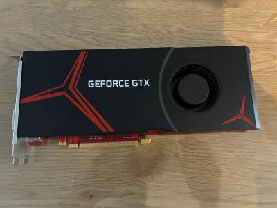 Carte Graphique NVIDIA GeForce GTX 1080 8GB GDDR5X 1 Unit� Occasion