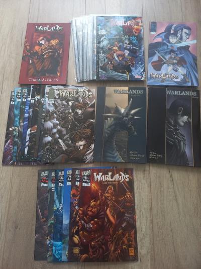 Collection comics Fr et US de la s�rie WARLANDS