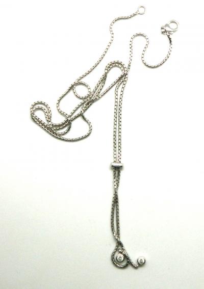 joli collier en Argent 925 vintage