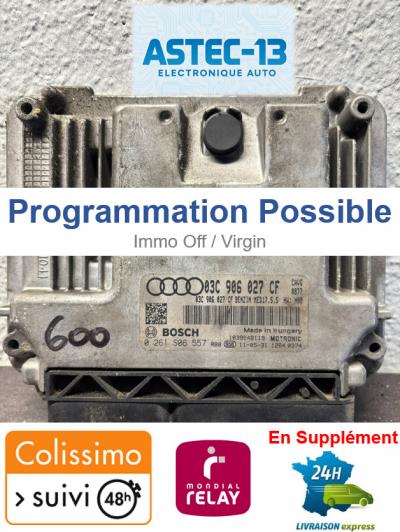 C600 Engine Calculator Bosch MED17.5.5 0261S06557 03C906027CF Audi 1.4 TSI TFSI