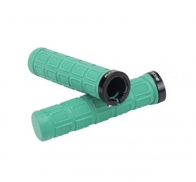 Poign�es de v�lo BUCKLOS Lock On   Vert Bianchi   Neuves