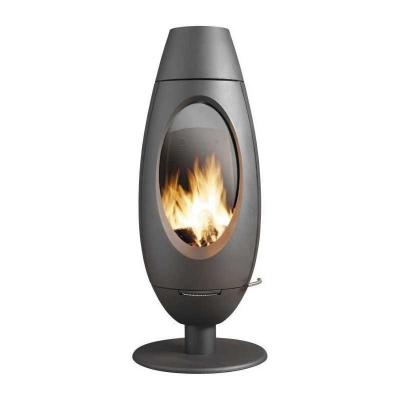 Poele a bois   INVICTA Ode   10 KW   Fonte   B�ches 25 cm
