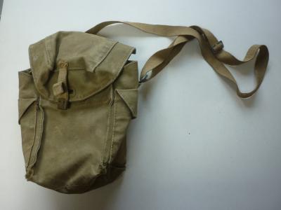 Sac sacoche de masque MaG anglais britannique ww2 dat� 1944 d�barquement
