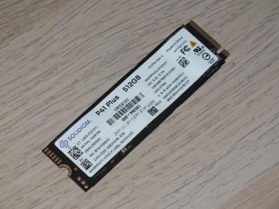 SSD NVME SOLIDIGM P41 PLUS de GEN4 512 GO pour PC-MAC-CONSOLES