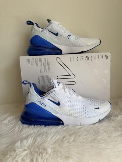 Sneakers Homme, Nike Air Max 270, Blanc-bleu Taille 43   DH0268 100