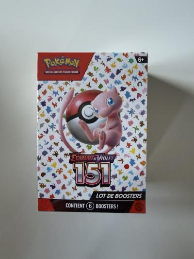 Pok�mon Bundle Lot de 6 Boosters 151 EV3.5 Neuf-Scell�   FR