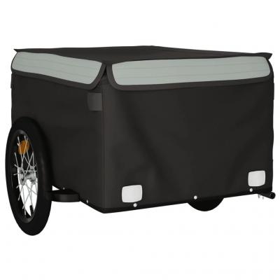 Remorque chariot transport de v�lo 45 kg fer gris Helloshop26 02_0044123