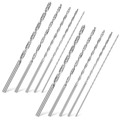 Lot de 10 forets � bois extra longs  2 mm, 3 mm, 3,5 mm, 4 mm, 5 mm  Foret h�...