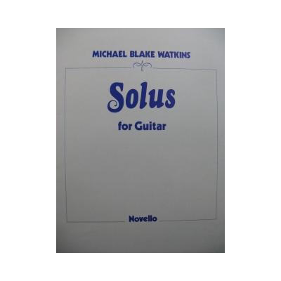 Blake Watkins Michael Solus For Guitar 1977