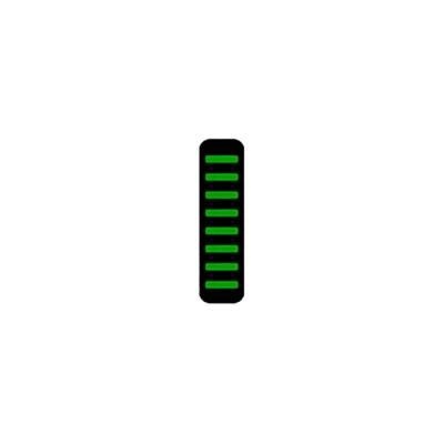 Attache c�ble ProGuard   Arri�re   Autocollant   Vert