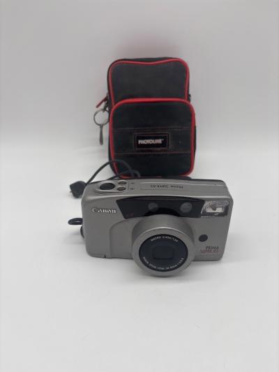 Canon Prima Super 85 appareil photo argentique vintage avec �tui   Excellent �