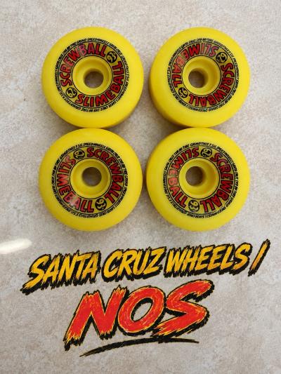 Roues Vintage Skate Santa Cruz Sk8 Speed Wheels - NOS 80�s