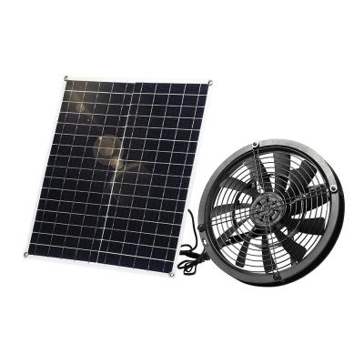 Ventilateur solaire 20 W r�sistant aux intemp�ries avec ventilateur CC