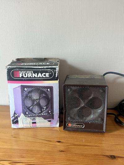 Chauffage �lectrique d appoint MICRO FURNACE   Style r�tro   Fonctionnel