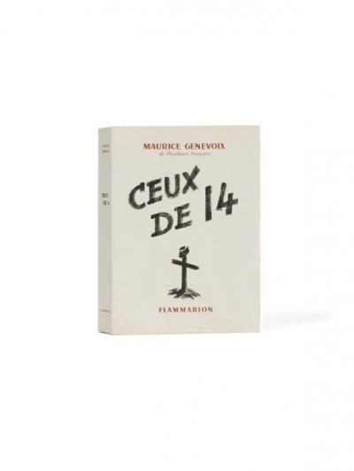 GENEVOIX Ceux de 14 | 1950 Exemplaire Genevoix num�rot� sur alfa Broch�