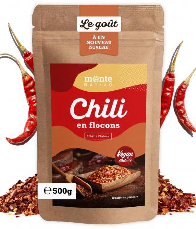 Flocons de Piment 500g  Piment en Flocons  �pices aromatiques s�ch�es avec so...