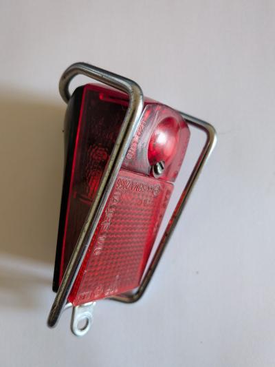 Feu Arri�re Vintage SOUBITEZ Catalux 6 avec Grille de Protection   V�lo Ancien