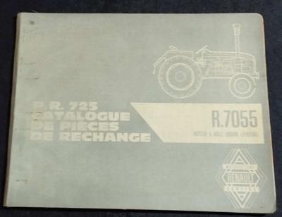 Catalogue d'origine Renault Super 7 R7055 PR 725 pi�ces de rechange