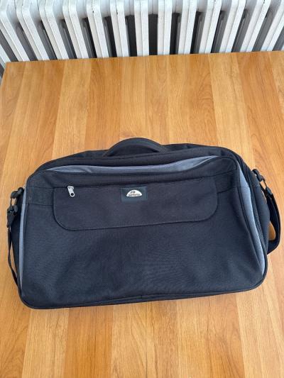 Sacoche informatique noir premium   Samsonite   Multiples compartiments   Bandou