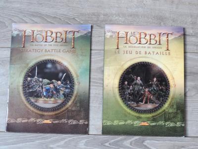 LOT 2 LIVRES JEUX DE BATAILLE : THE HOBBIT