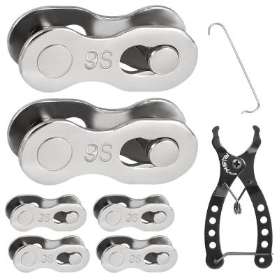Antivol de cha�ne de v�lo 9 vitesses   6 pi�ces   Compatible avec cha�ne