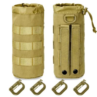 2Pcs Molle Porte Bouteille d'eau pour Sac � Dos, Poche de Cruche � Eau