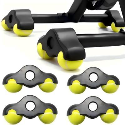 Rocker Plate Feet   Lot de 4 adaptateurs pour v�lo d'int�rieur