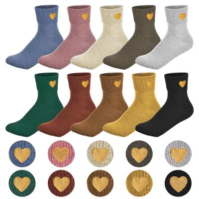 10 Paires Chaussettes Femme EU35 39, Respirantes Absorbantes Chaussettes