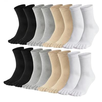 8 Paires Chaussettes Doigts de Pieds Femme Chaussette Orteils S�par�s 35 42