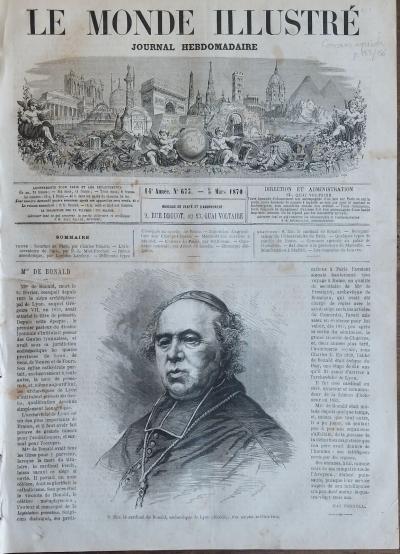 Le Monde Illustr� 1870 L'Observatoire de  Paris Concours Agricole Espagne Spain