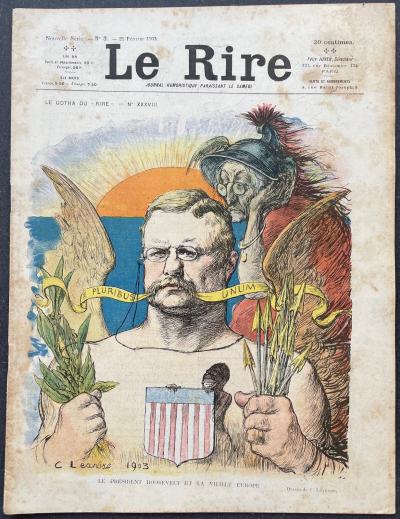 Le Rire n�3 21 f�vrier 1903 C. L�andre G. Meunier Paul Iri�e