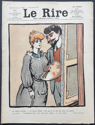 Le Rire n�100 31 d�cembre 1904 Jeanniot Burret Meunier Cardona