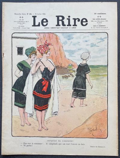 Le Rire n�25 25 juillet 1903 Gerbault Carl�gle Abel Faivre