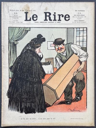 Le Rire n�24 18 juillet 1903 Abel Faivre Jeanvillemot Wely