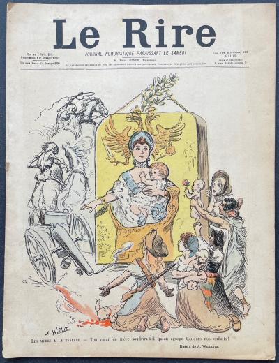 Le Rire non num�rot� non dat� v. 1900 A. Willette C. L�andre G. Meunier