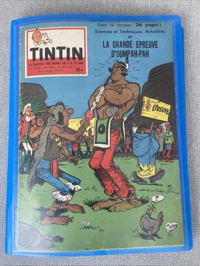 Oumpah Pah rare Recueil 1959 Parutions dans le journal de Tintin Complet Uderzo