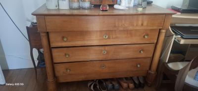 COMMODE 4 TIROIRS STYLE EMPIRE