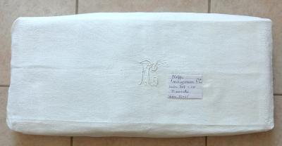 Z  LINGE   Ancien   NAPPE 227x155cm    11 serviettes 75x 65cm   voir description