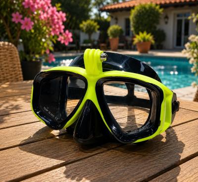 Masque de Plong�e Professionnel avec Support Cam�ra