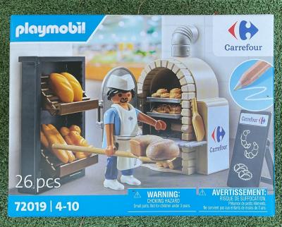 BOITE SET PLAYMOBIL PLAYMO  EXCLUSIVITE carrefour 72019 LE BOULANGER PAIN