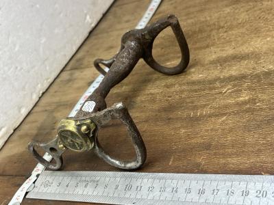 ancien mors de Cheval �quitation Fer Outil Monture Old Tool Chevaux R�f 26-3312